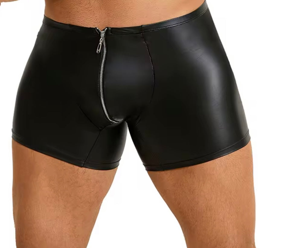 Men's Boxer Briefs with Zipper